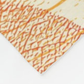 Couverture Polaire Motif automne (Coin)