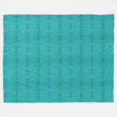 Couverture Polaire Motif aux eaux turquoise (Devant (Horizontal))