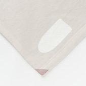 Couverture Polaire motif avec de mignons éléphants et girafes géant (Coin)