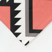 Couverture Polaire Motif Aztec (Coin)