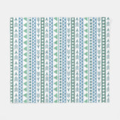 Couverture polaire Motif Aztec (Devant (Horizontal))