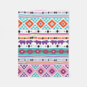 Couverture Polaire Motif Aztec Sud-Ouest (Devant)