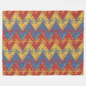 Couverture Polaire Motif AZTEC TEXTILE (Devant (Horizontal))