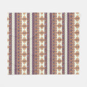Couverture Polaire Motif aztèque coloré (Devant (Horizontal))