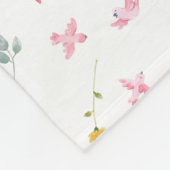 Couverture Polaire Motif Ballerina (Coin)