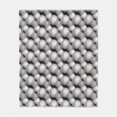 Couverture Polaire Motif Baseballs (Devant)