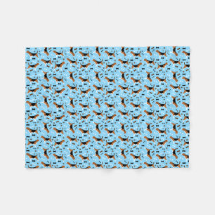 Couverture Polaire Motif Beagle beagle