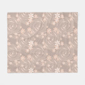 Couverture Polaire Motif beige (Devant (Horizontal))