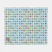 Couverture Polaire Motif bleu de baie (Devant (Horizontal))