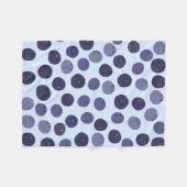 Couverture Polaire Motif Blueberry (Devant (Horizontal))