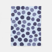 Couverture Polaire Motif Blueberry (Devant)