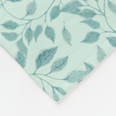 Couverture Polaire Motif botanique Ivy complexe (Coin)