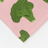 Couverture Polaire Motif Broccoli (Coin)