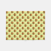 Couverture Polaire Motif Burger (Devant (Horizontal))