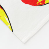 Couverture Polaire Motif Burger (Coin)