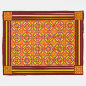 Couverture Polaire Motif byzantin (Devant (Horizontal))