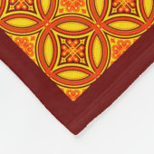 Couverture Polaire Motif byzantin (Coin)