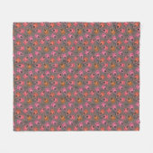 Couverture Polaire Motif cachemire. (Devant (Horizontal))