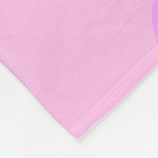 Couverture Polaire Motif Camo rose (Coin)