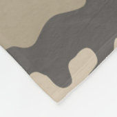 Couverture Polaire Motif Camo Vert (Coin)