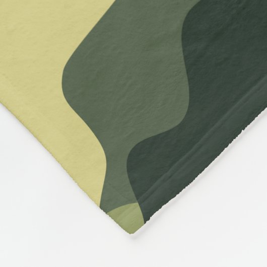 Couverture Polaire Motif Camouflage (Coin)