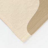 Couverture Polaire Motif camouflage beige (Coin)