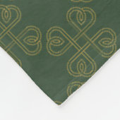 Couverture Polaire Motif celtique de conception (Coin)