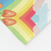 Couverture Polaire Motif champignon (Coin)