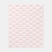 Couverture Polaire Motif chat chaton mignon dormant (Devant)