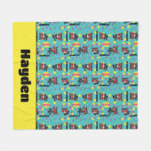 Couverture Polaire Motif Chibi Catwoman (Devant (Horizontal))