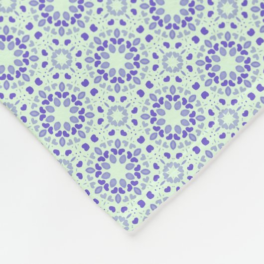 Couverture polaire Motif circulaire (Coin)