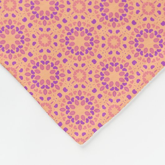 Couverture polaire Motif circulaire (Coin)