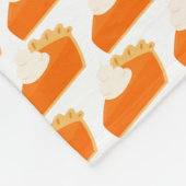 Couverture Polaire Motif citrouille (Coin)