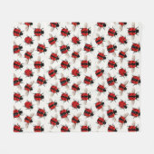 Couverture Polaire Motif coccinelle (Devant (Horizontal))