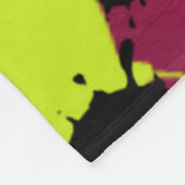 Couverture Polaire Motif Color Bomb (Coin)