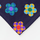 Couverture Polaire Motif coloré (Coin)