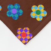 Couverture Polaire Motif coloré (Coin)