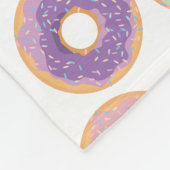 Couverture Polaire Motif coloré Pastel Donuts & Sprinkings (Coin)