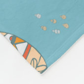 Couverture Polaire Motif couleur ballons (Coin)