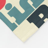 Couverture Polaire Motif créatif de Berlin. (Coin)