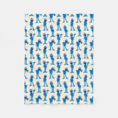 Couverture Polaire Motif Cute Grover (Devant)