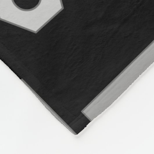 Couverture Polaire Motif d'acier structurel (Coin)