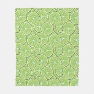 Couverture Polaire Motif d'agrumes