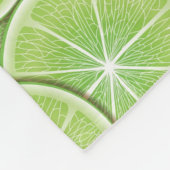 Couverture Polaire Motif d'agrumes (Coin)