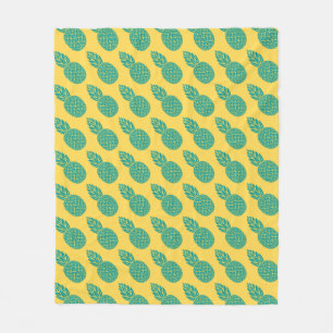 Couverture Polaire Motif d'ananas