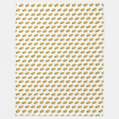 Couverture Polaire Motif d'ananas mignon | FIV de Fertilité moderne (Devant)