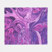 Couverture Polaire Motif d'art Galaxy (Devant (Horizontal))