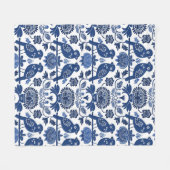 Couverture Polaire Motif d'art populaire finlandais (Devant (Horizontal))