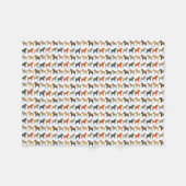 Couverture Polaire Motif d'art populaire suédois Dala Horse (Devant (Horizontal))