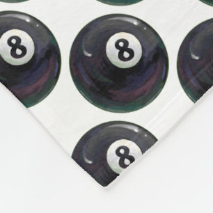 Couverture Polaire Motif de 8 boules
